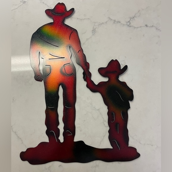 Metal Cowboy & Little Buckaroo Texas Style - Picture 6 of 8